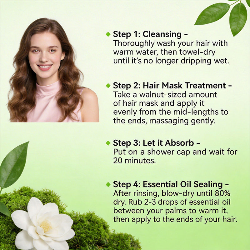 🧴Argan Oil Hair Care Bundle-Ultimate Hydration & Repair for Lustrous Locks