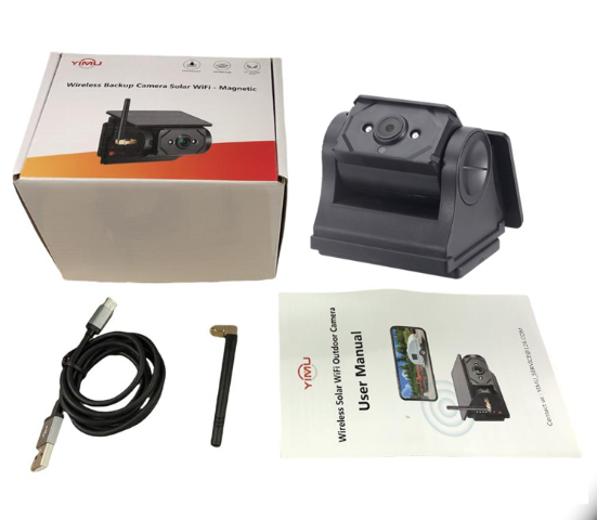 Magnetic Solar Wireless WiFi Camera – Heavy-Duty Vehicle Monitoring System