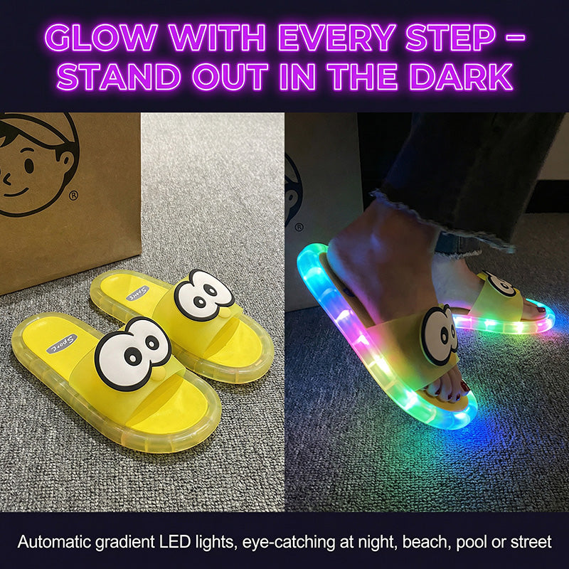👣Cute Cartoon Light Up Slippers