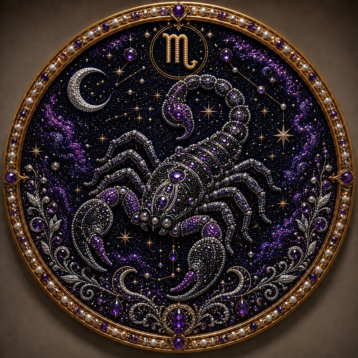 🔥 Bead art set with the 12 zodiac signs ♈🌙