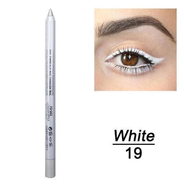 Langvarig vanntett eyeliner pencil, fasjonabel eye make-up kosmetik