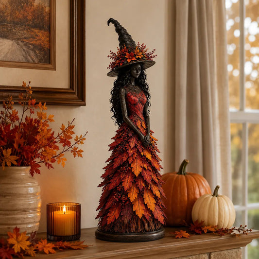 💥LAST DAY: 50% OFF - 🧙 Enchanted Autumn Witch Figure