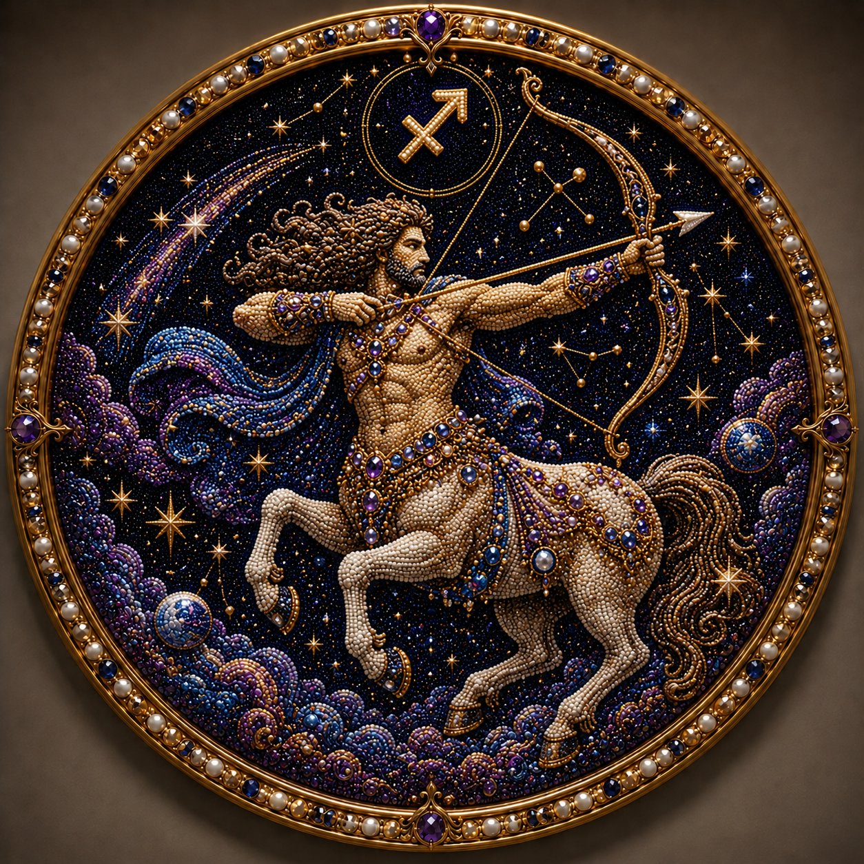 🔥 Bead art set with the 12 zodiac signs ♈🌙