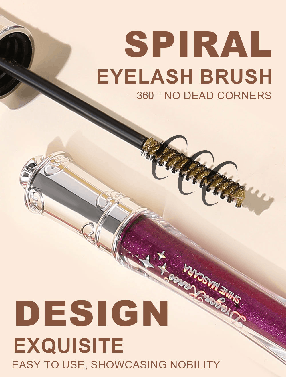 ✨Sparkle Color Mascara- Long-Lasting, No Smudge, Perfect for Parties & Cosplay
