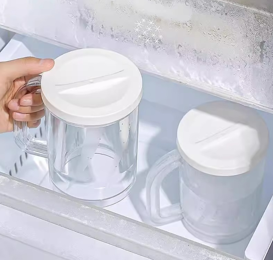 The Frost Core Mug | Double Layer Freezer Cup – Instant Chill for Beer, Soda & Iced Coffee