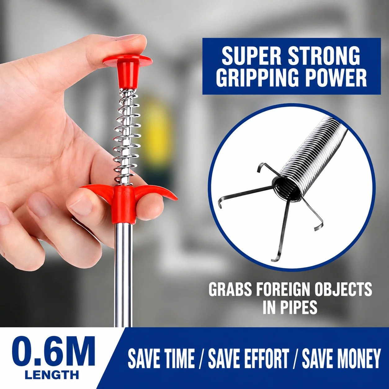🚿Professional tool for unclogging drains - a must-have in every home