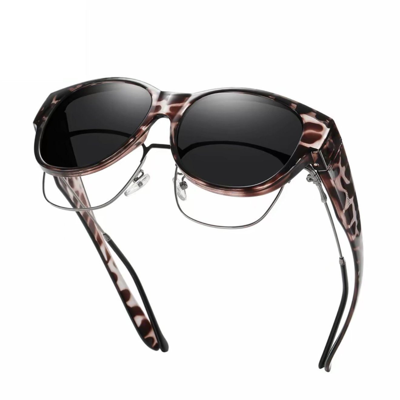 🕶 New XL cat-eye sunglasses with polarized lenses.mi i ochroną UV40