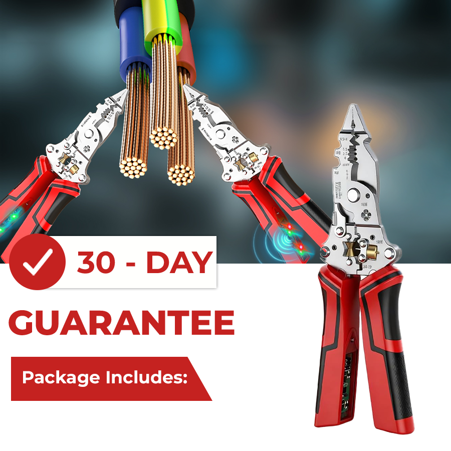 🔥Last Day 49% OFF🔥 16-in-1 Wire Stripper & Twister Pliers with Voltage Tester