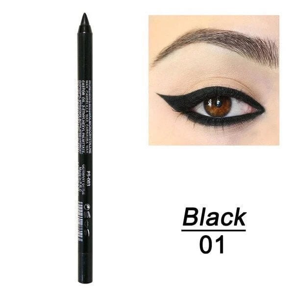Langvarig vanntett eyeliner pencil, fasjonabel eye make-up kosmetik