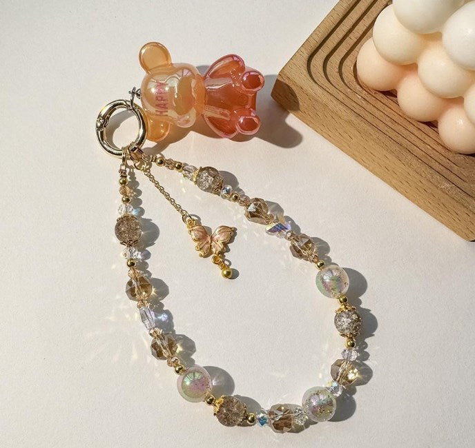 Retro Style Phone Chain / Lucky Feng Shui Pendant