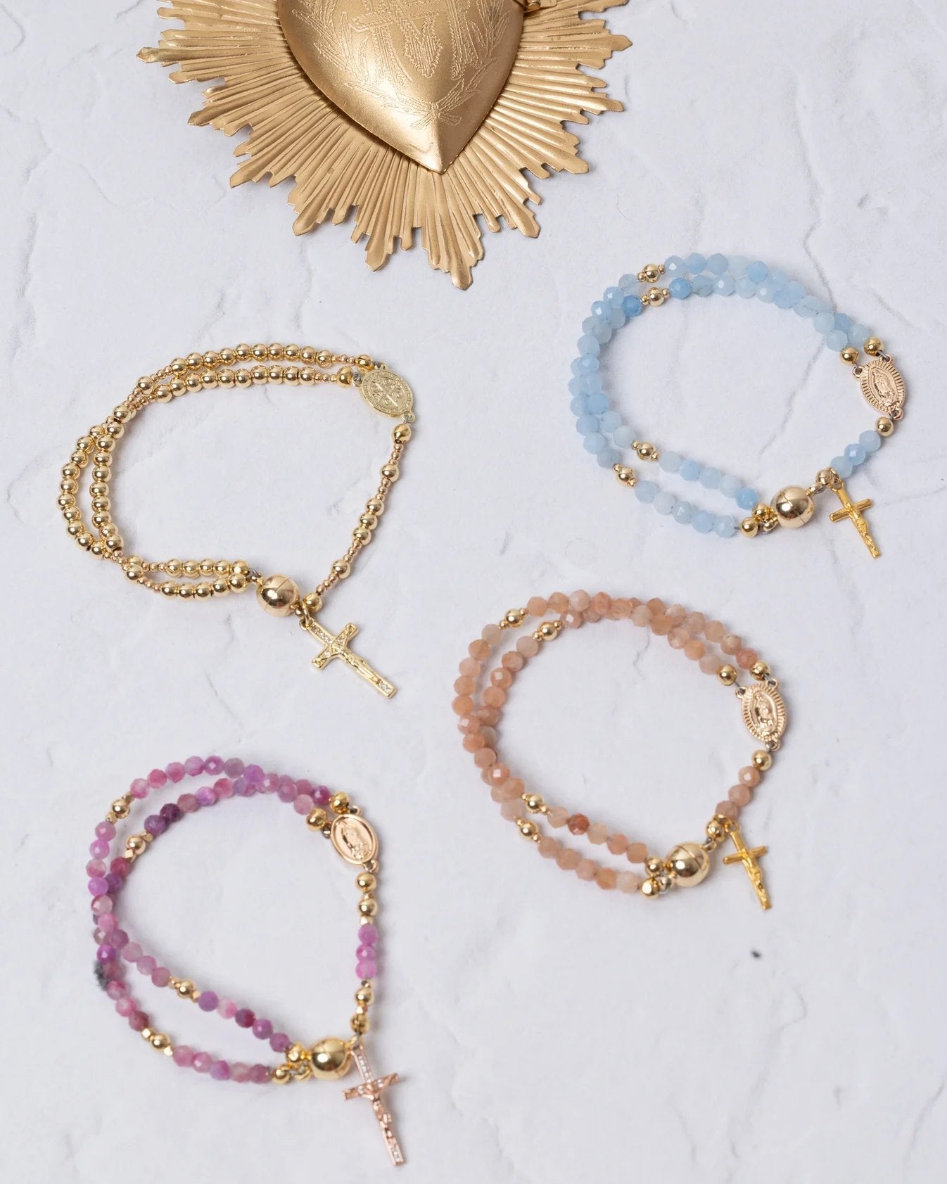 🔥For a Limited Time Only – Valid for 24 Hours🔥 49% OFF – ✝️Handcrafted Rosary Bracelets📿