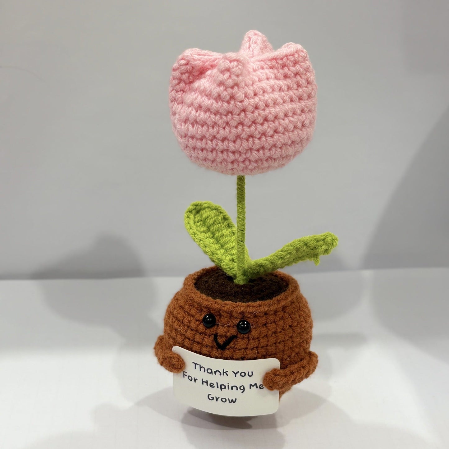 🌱Handmade Crochet Emotional Support Plant Potted