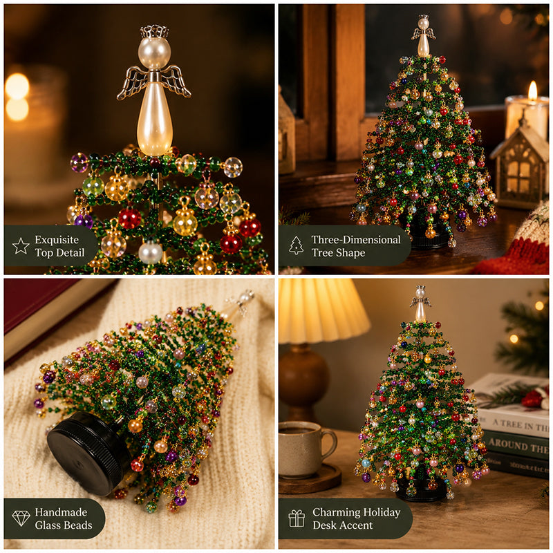 🎄✨Easy DIY Holiday Craft / Beaded Christmas Tree