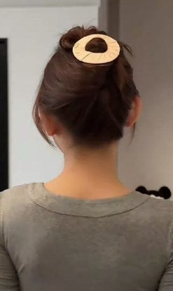 Flat Pressure-Free Hair Claw Clip / Zero-Pressure Ponytail Holder for Women