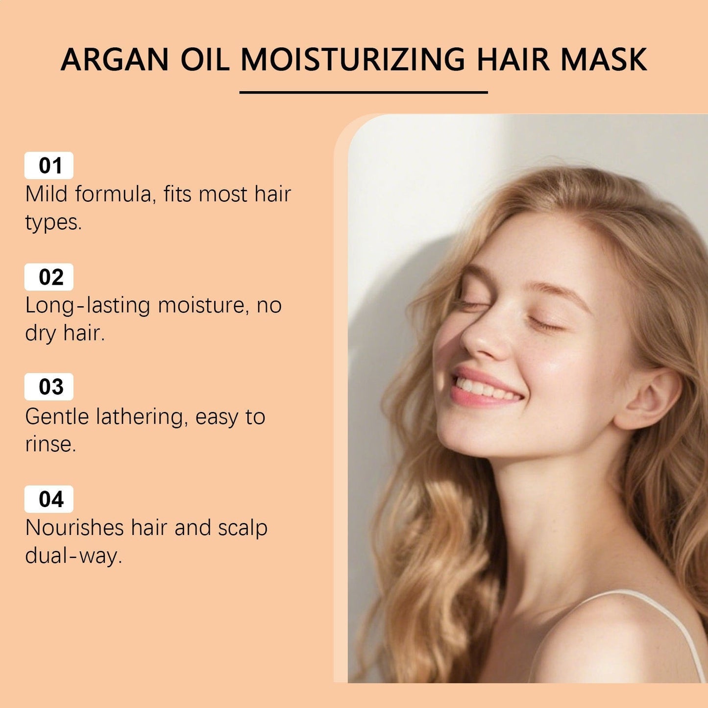 🧴Argan Oil Hair Care Bundle-Ultimate Hydration & Repair for Lustrous Locks