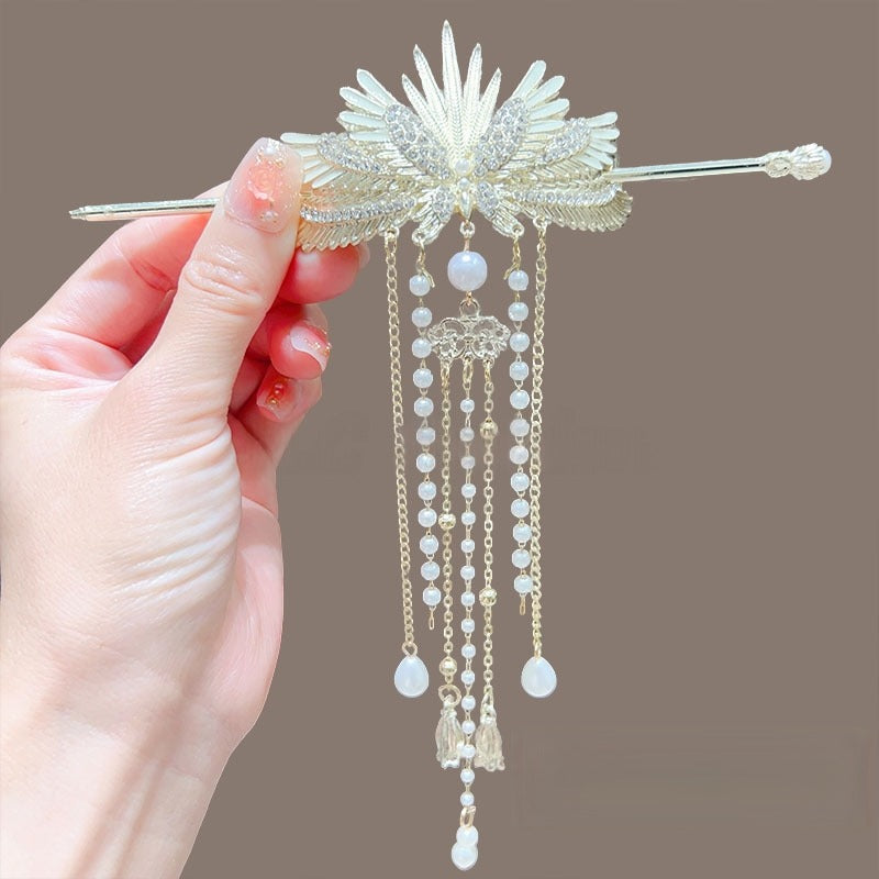 New Style Lily of the Valley Tassel Hairpin – Elegant Hair Stick