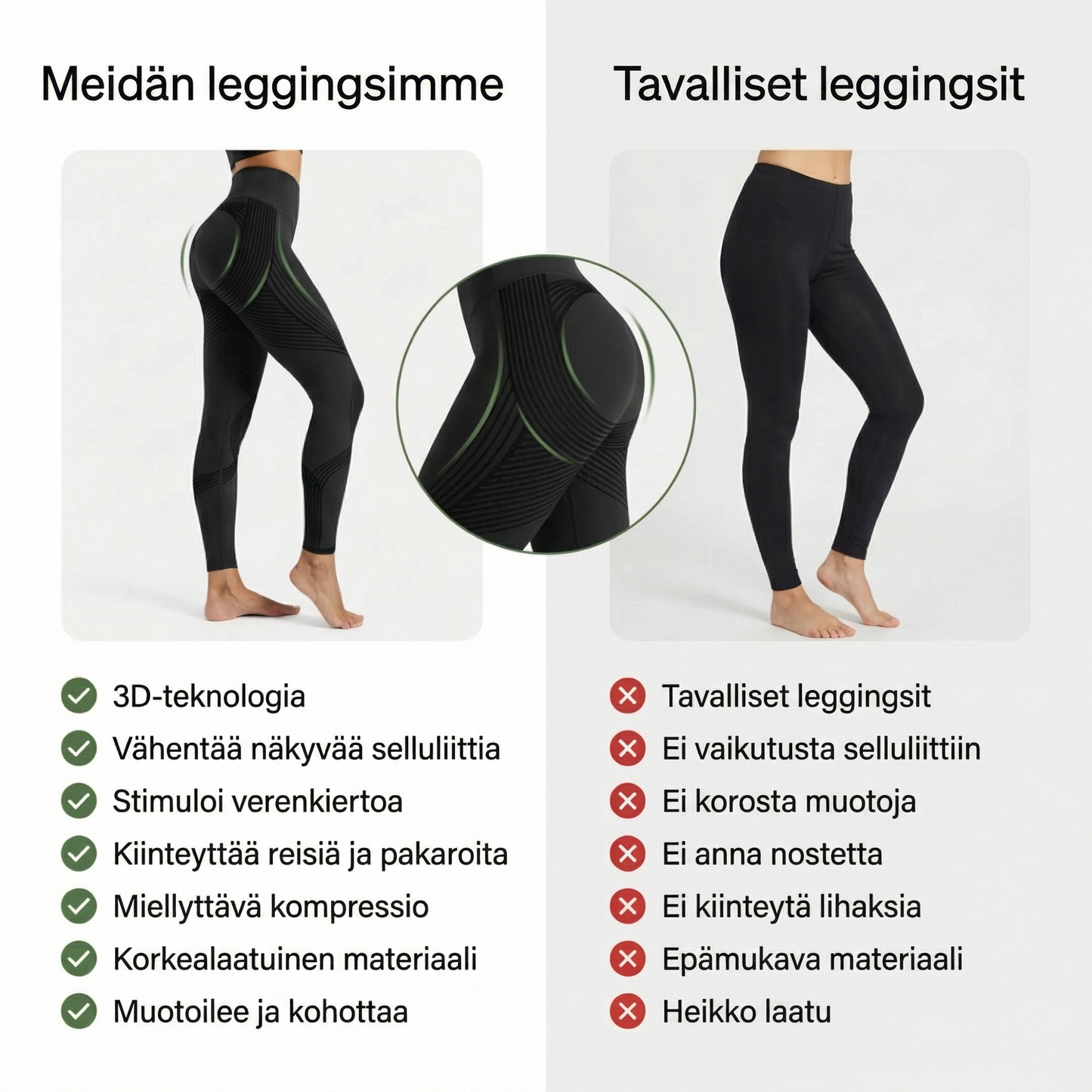 3D Sculpt Leggings – Shape your silhouette effortlessly