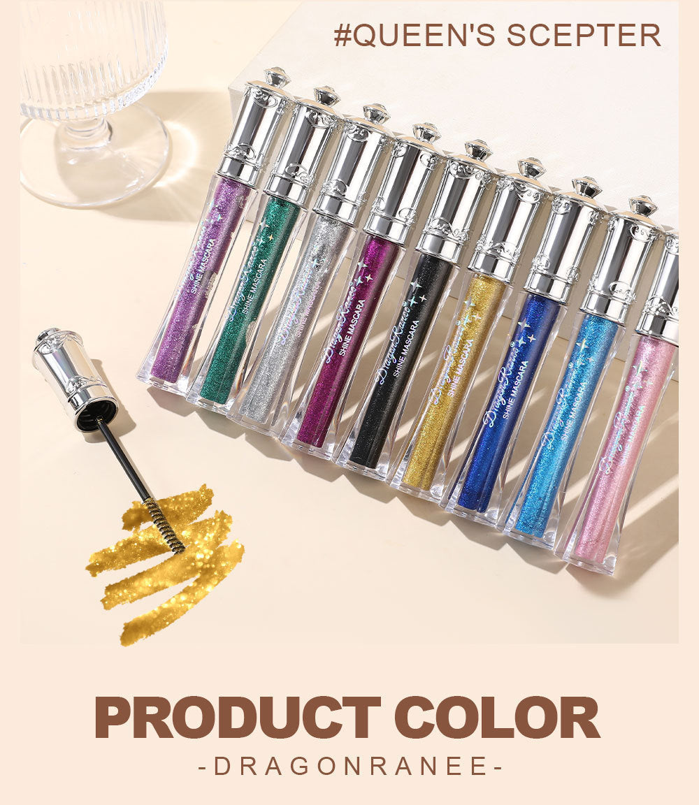 ✨Sparkle Color Mascara- Long-Lasting, No Smudge, Perfect for Parties & Cosplay