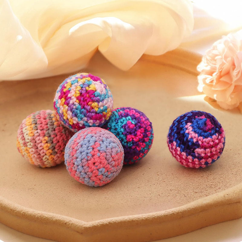 ⚽ Soft Knit Footbag Juggling Ball for Hand Eye Coordination Development