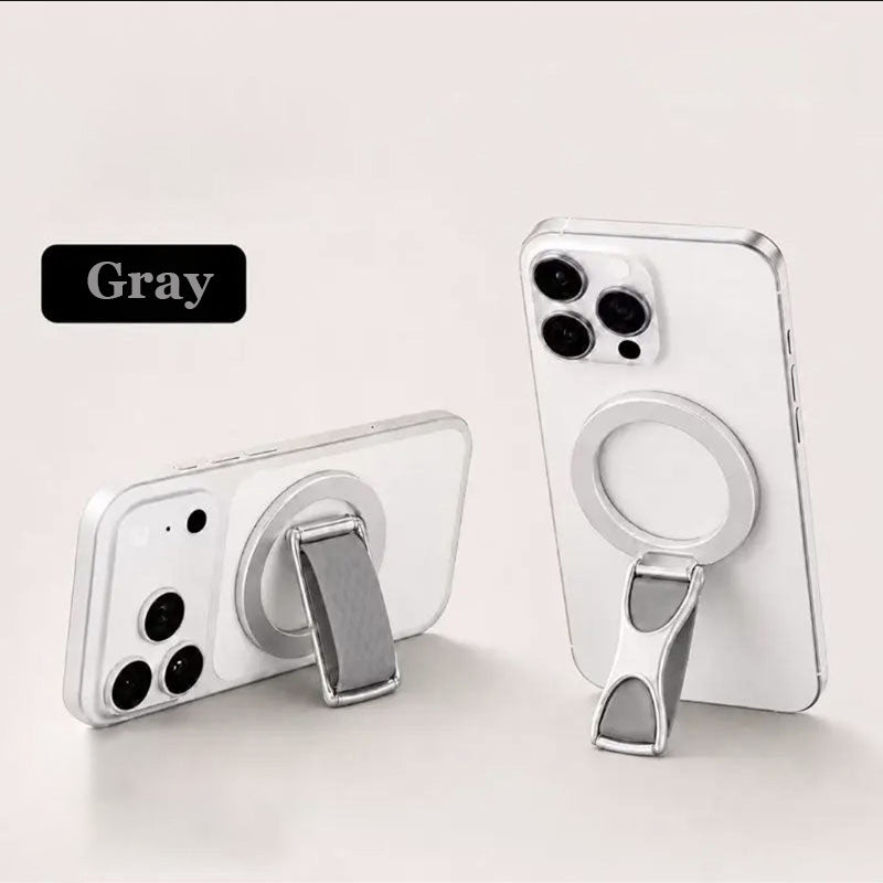 🧲MagSafe Silicone Finger Ring Stand - Soft Grip Phone Holder & Adjustable Kickstand