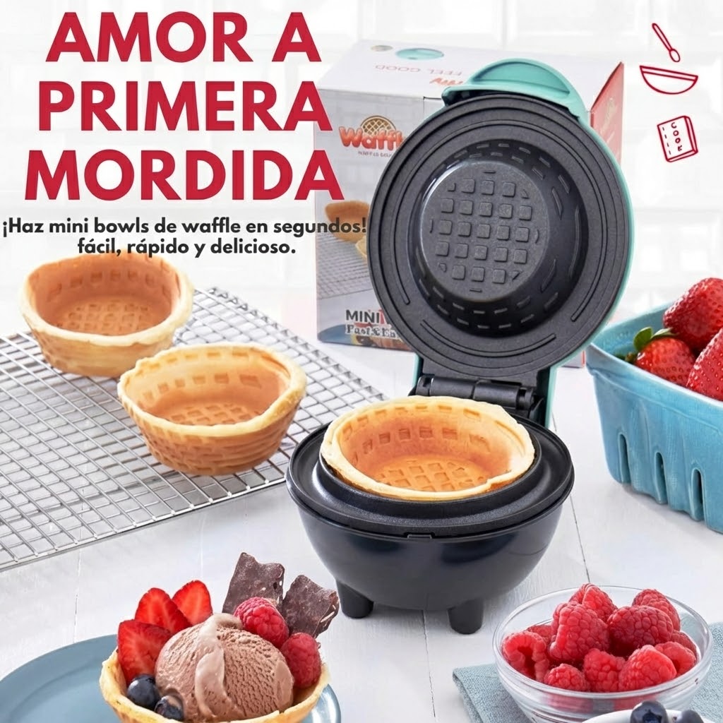The Waffle Bowl Maker