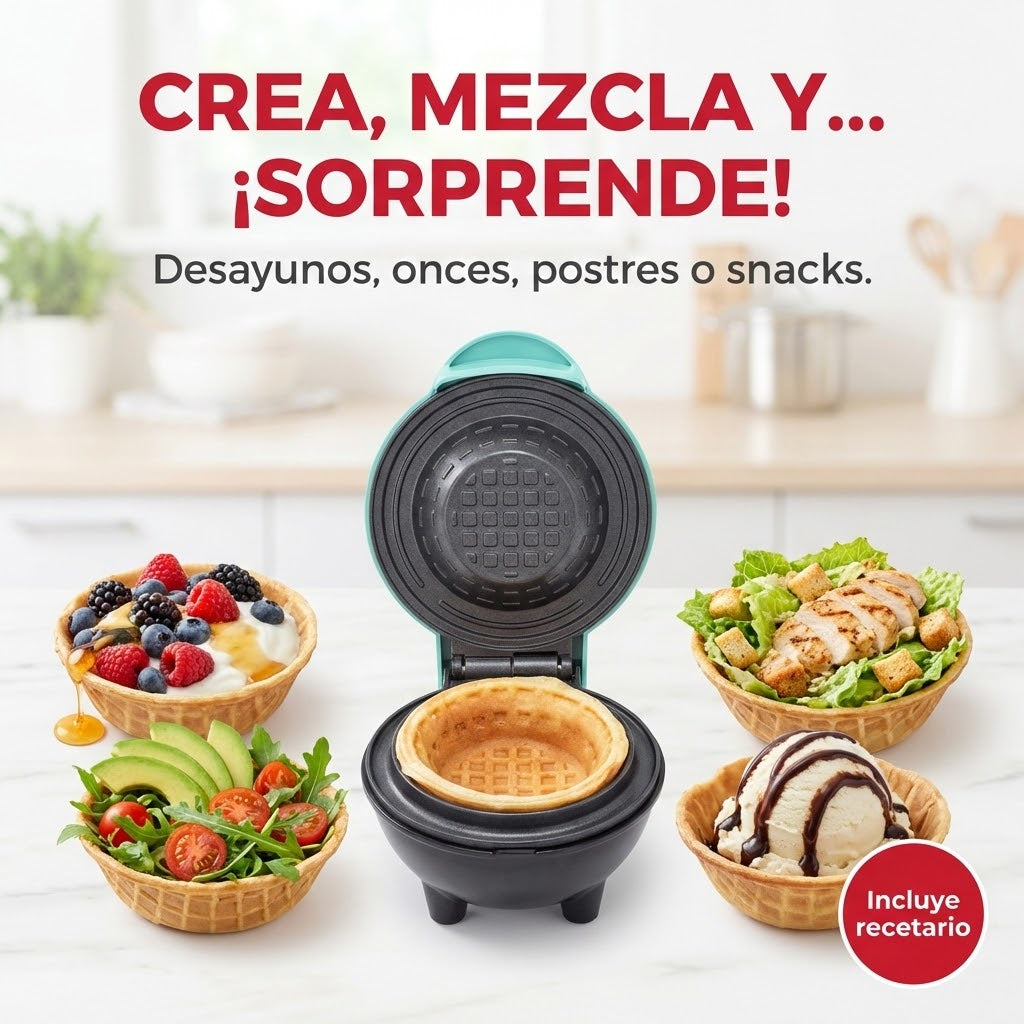 The Waffle Bowl Maker