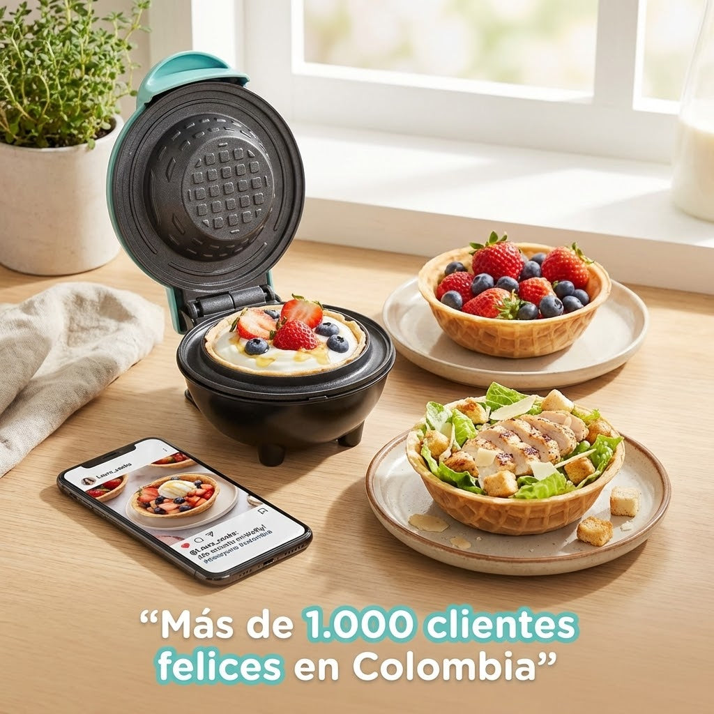 The Waffle Bowl Maker
