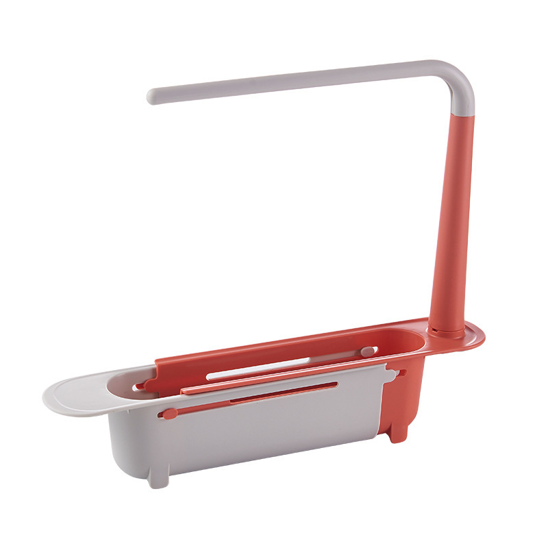 🔥✨ Adjustable and telescopic kitchen sink organizer – drain, dry, and organize