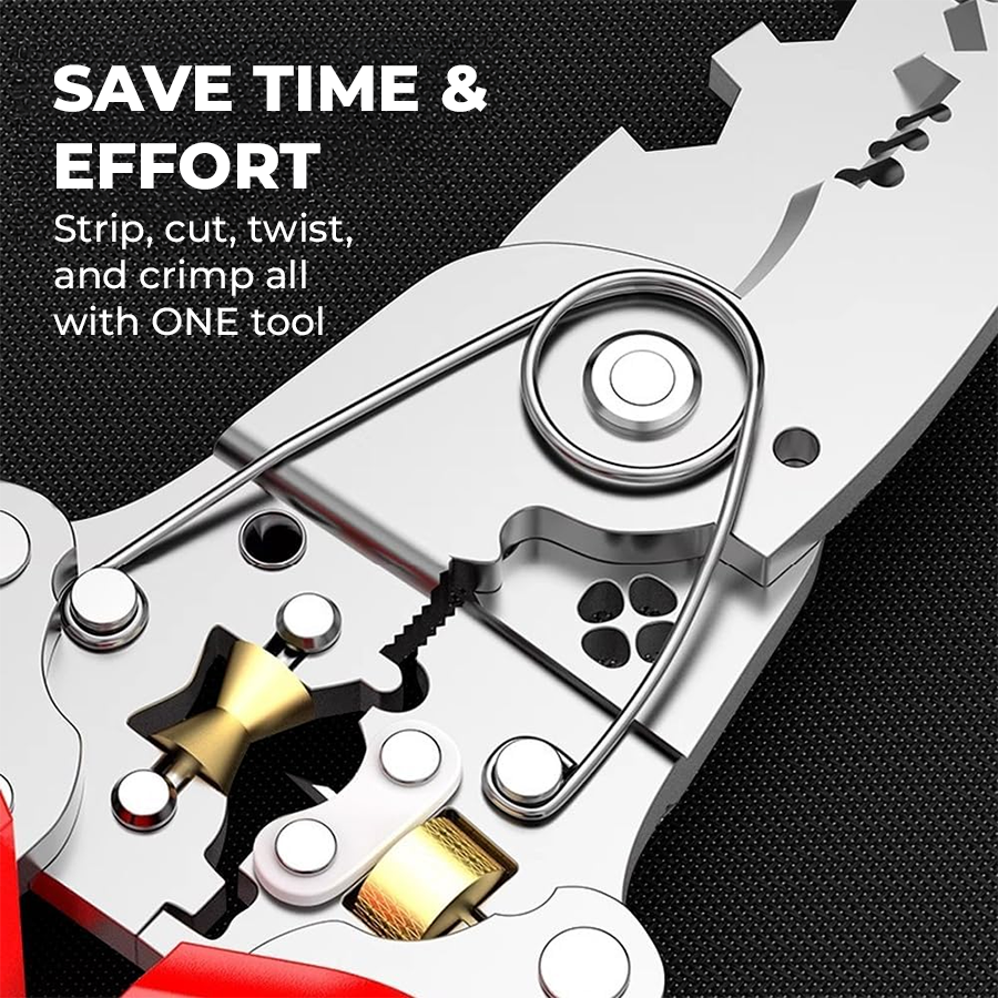 🔥Last Day 49% OFF🔥 16-in-1 Wire Stripper & Twister Pliers with Voltage Tester