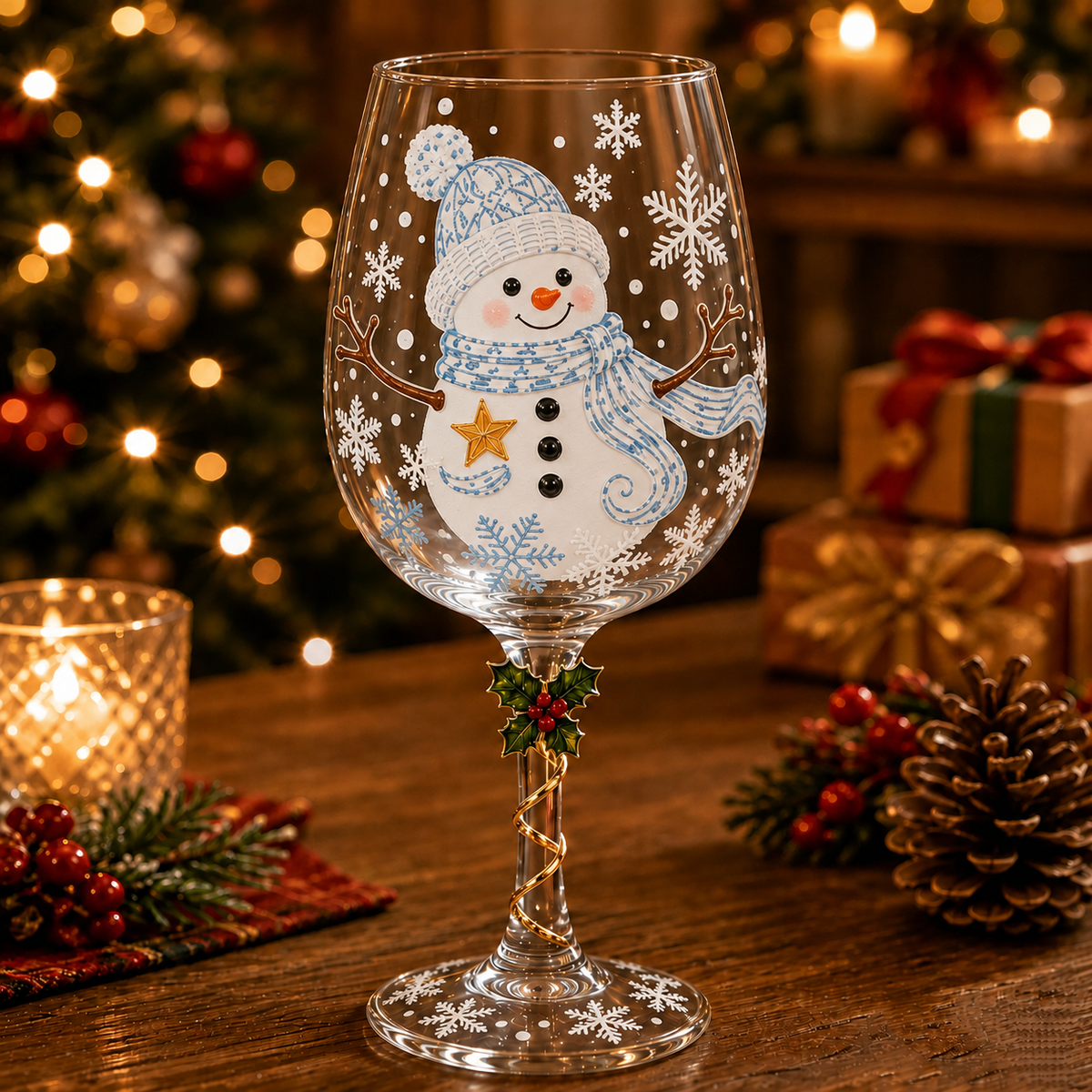 🔥🎁Christmas Wine Glass Collection Gift Box Set✨