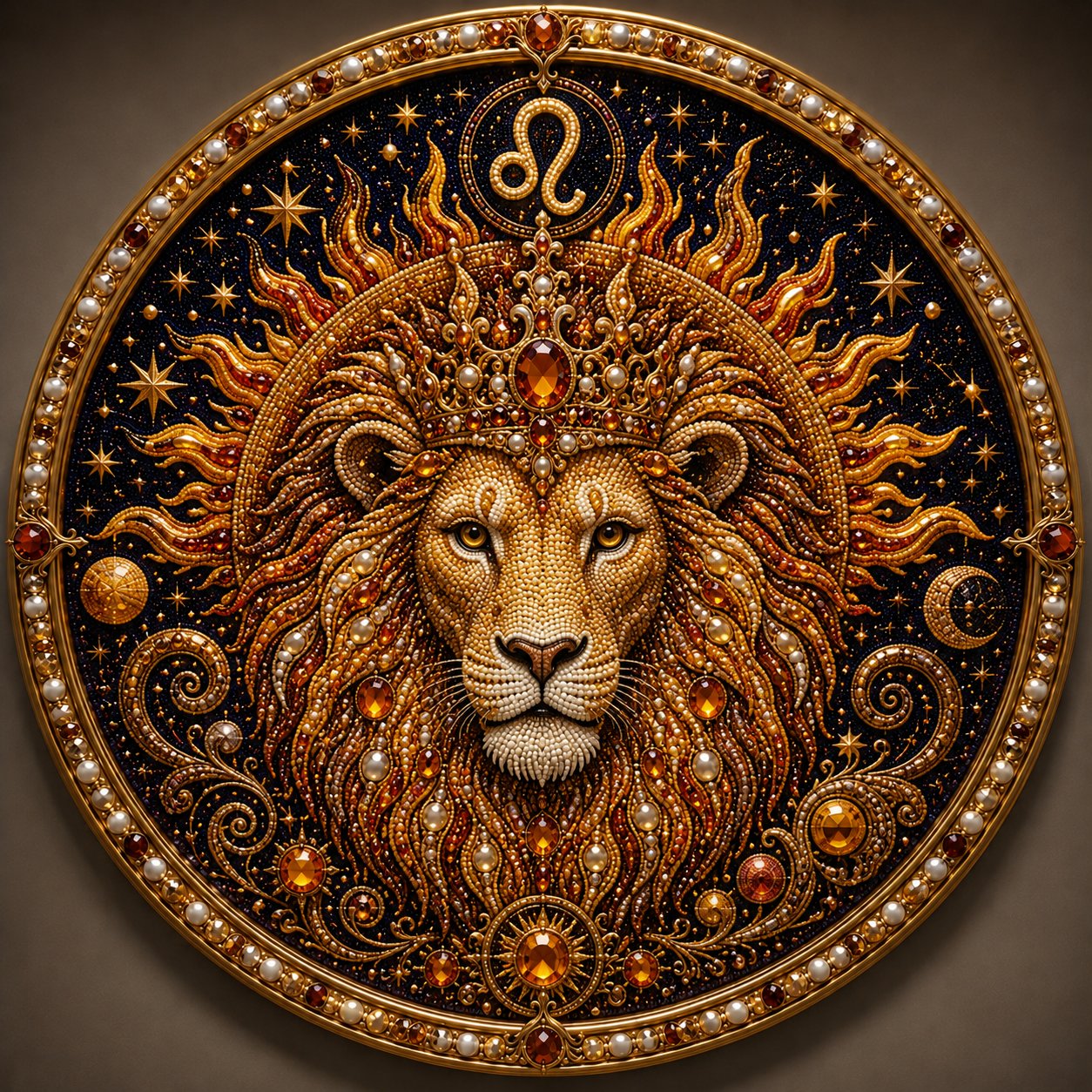 🔥 Bead art set with the 12 zodiac signs ♈🌙