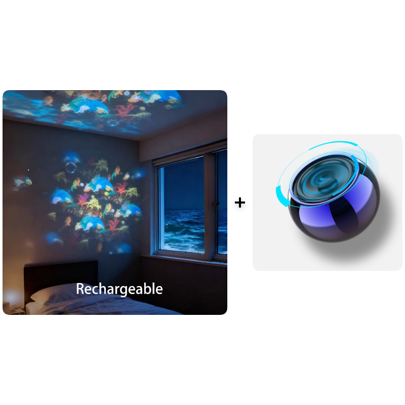 🥳2026 HOT SALE🥳💞50K+ SOLD!💥👵🌈 50% OFF! Dynamic Rotating LED Light Projector – Calm & relaxation for your home. Gentle moving lights ease restless nights. Perfect for bedroom or living room. 🌙✨