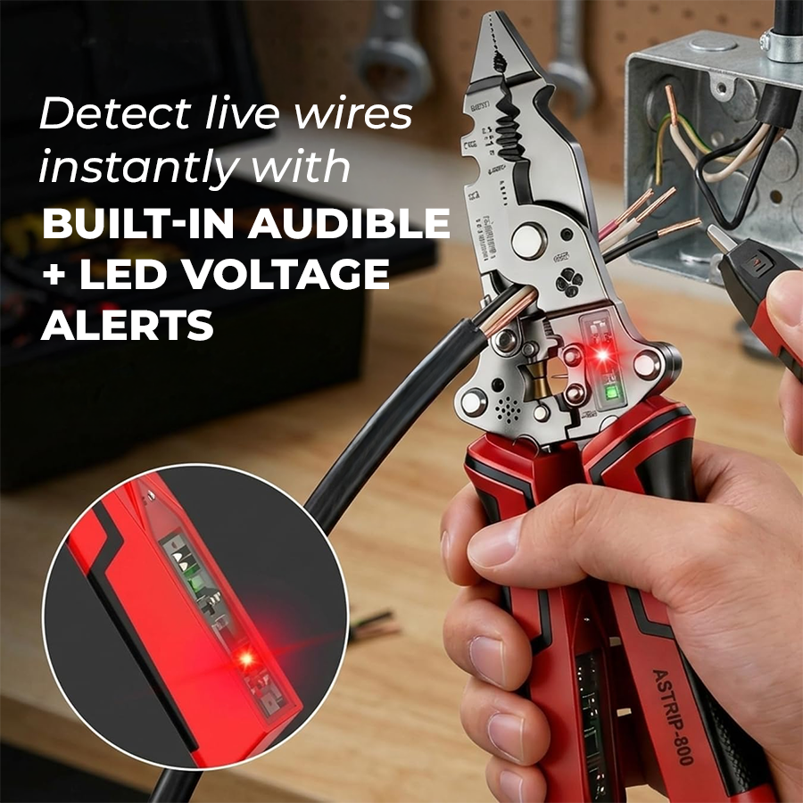 🔥Last Day 49% OFF🔥 16-in-1 Wire Stripper & Twister Pliers with Voltage Tester