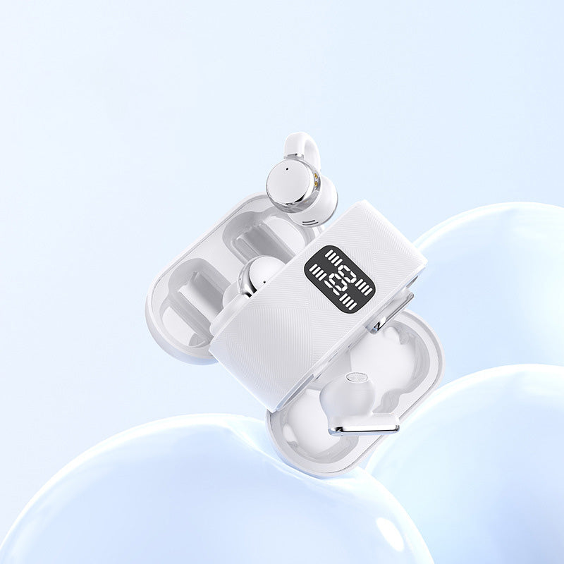 2-in-1 Wireless Bluetooth Earbuds with Ear Clips and Earbuds | 30 Hours Playtime