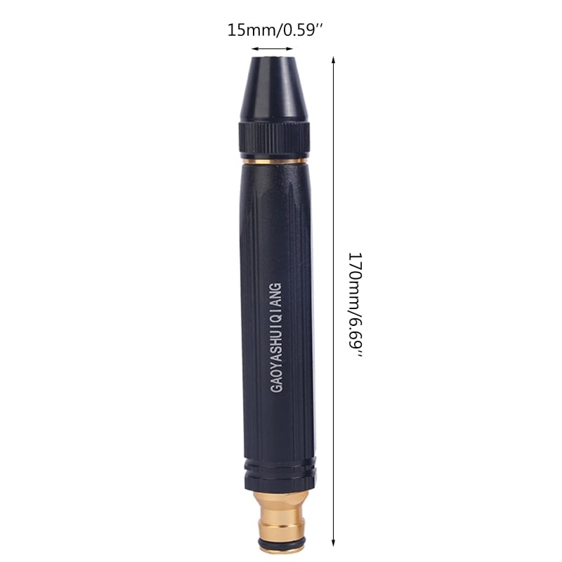 High-pressure car wash water nozzle