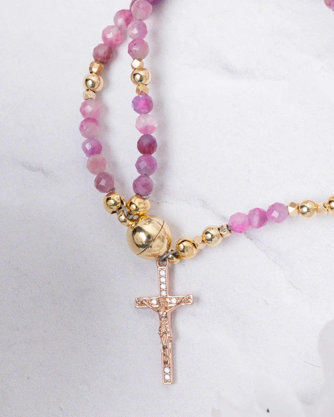 🔥For a Limited Time Only – Valid for 24 Hours🔥 49% OFF – ✝️Handcrafted Rosary Bracelets📿