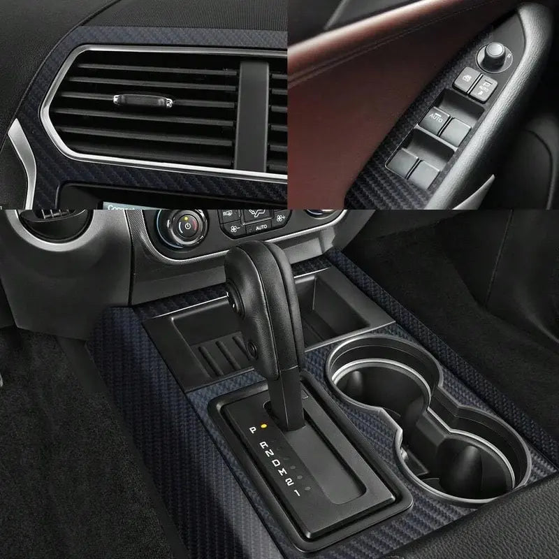 Car door protective film – scratch-resistant and impact-resistant 3D carbon film with self-adhesive backing