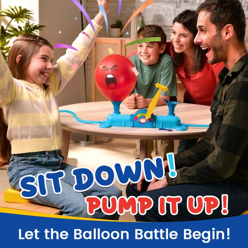 🎈 Sit‐Pump‐Pop Balloon Game|Non‐Stop Laughter For Your Next Party