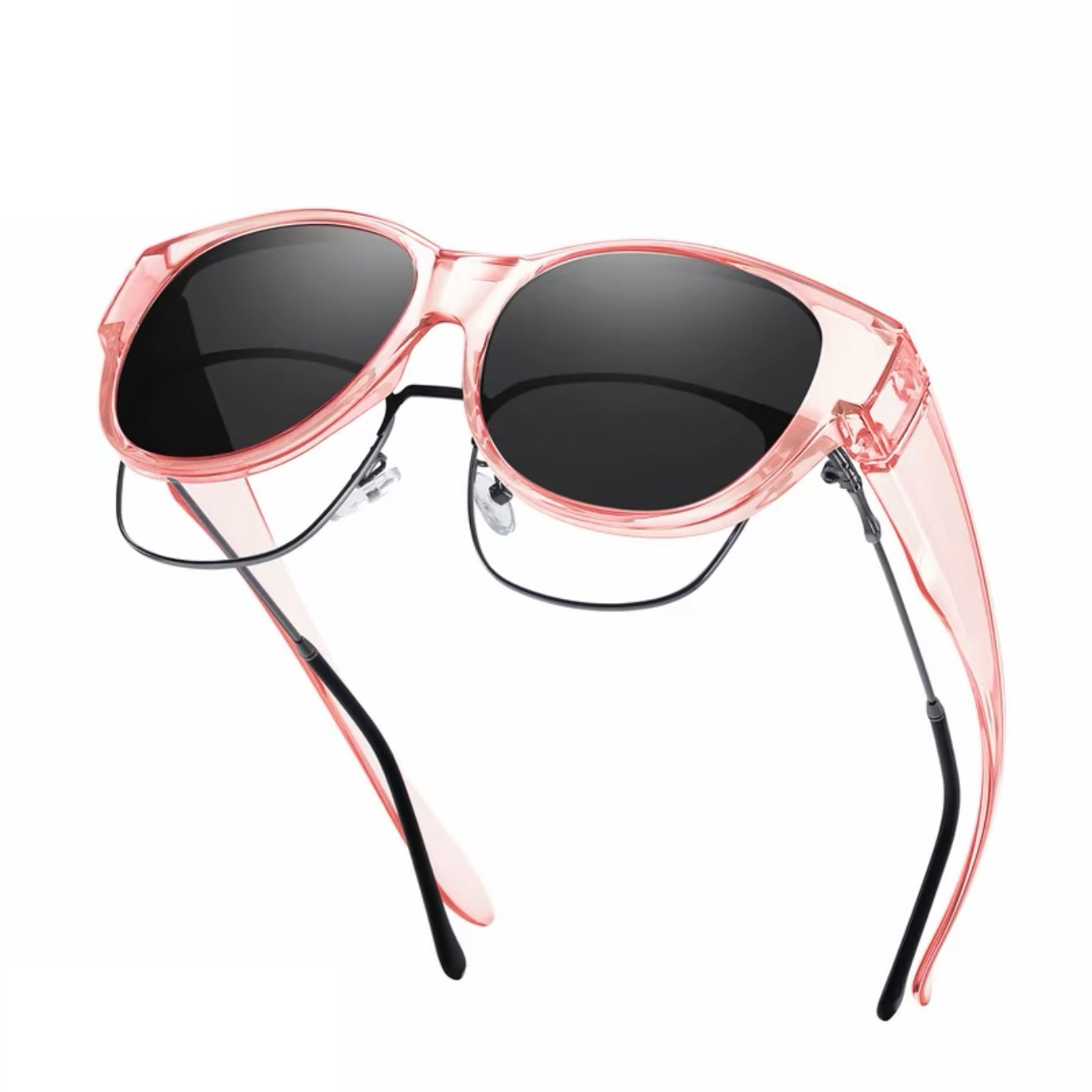🕶 New XL cat-eye sunglasses with polarized lenses.mi i ochroną UV40