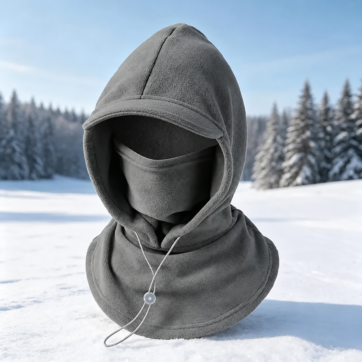 🥶 Fleece balaclava – complete protection for the face and neck during outdoor activities in winter