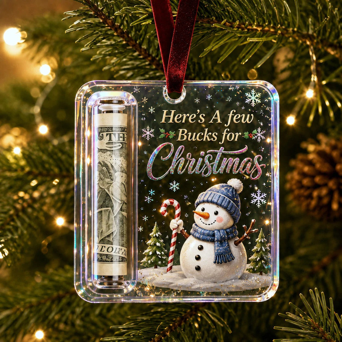 💵🎄 Christmas Gift Cash Hanger – Turn money into a Christmas surprise
