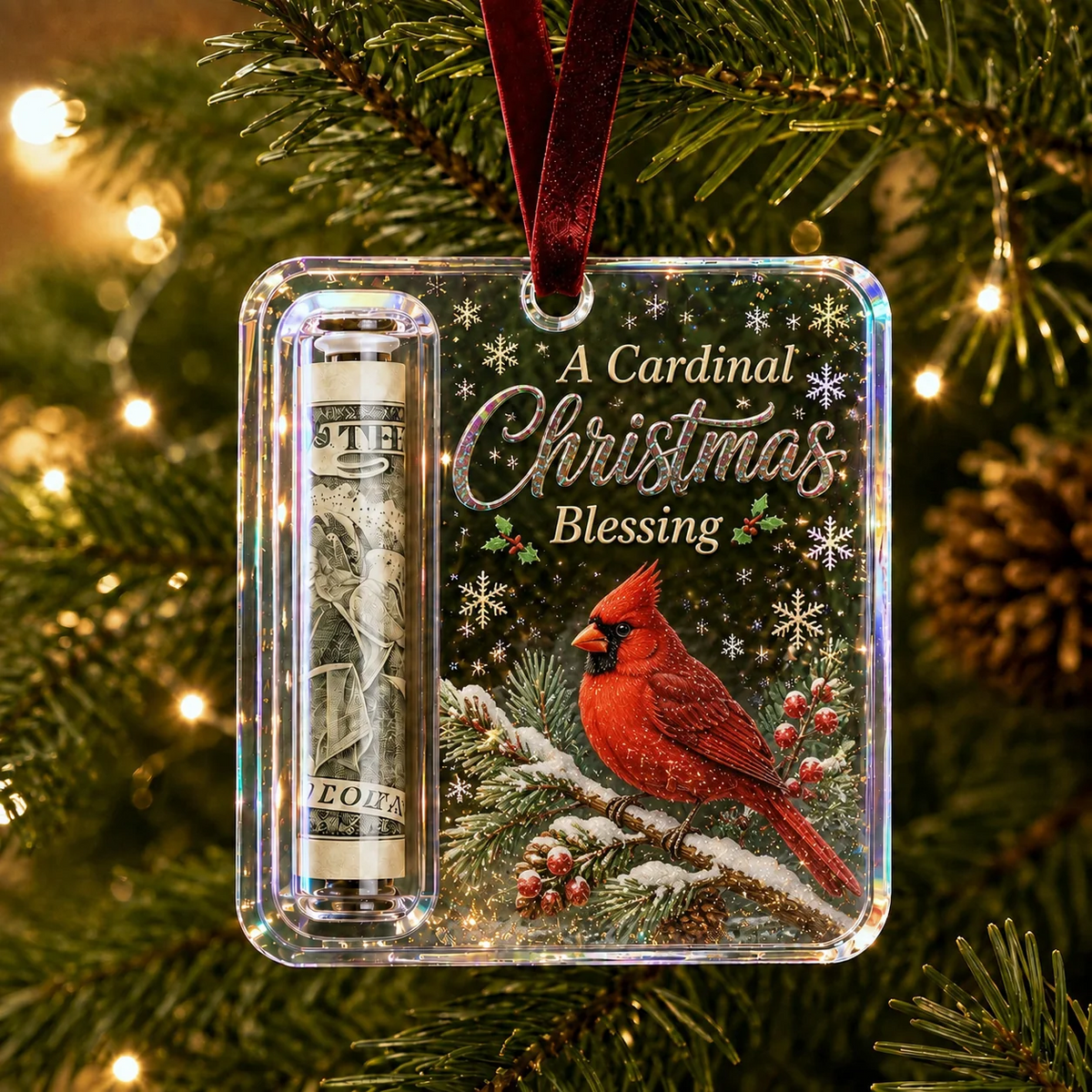 💵🎄 Christmas Gift Cash Hanger – Turn money into a Christmas surprise