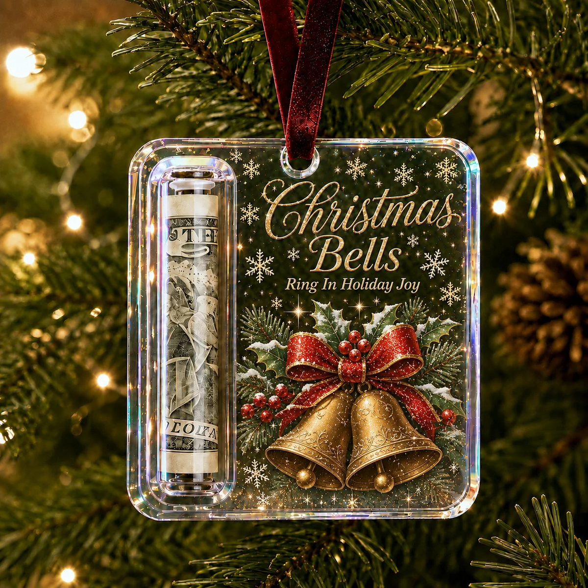 💵🎄 Christmas Gift Cash Hanger – Turn money into a Christmas surprise