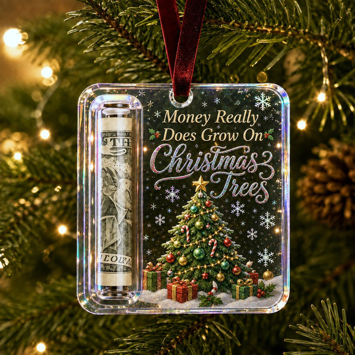 💵🎄 Christmas Gift Cash Hanger – Turn money into a Christmas surprise