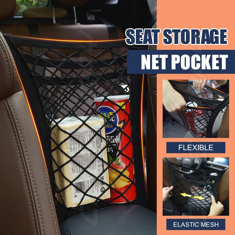 3-layer storage net and screening for car sorting