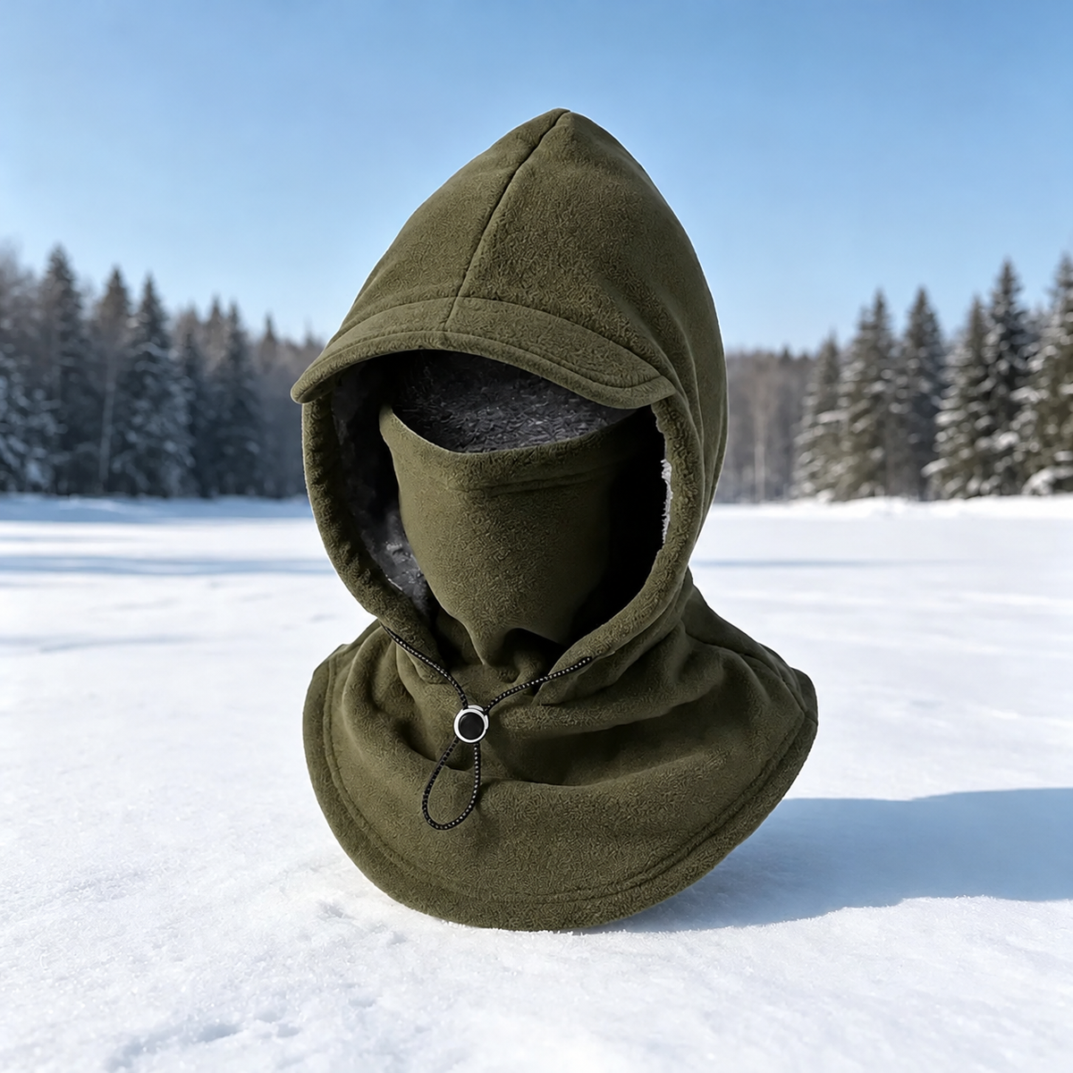 🥶 Fleece balaclava – complete protection for the face and neck during outdoor activities in winter