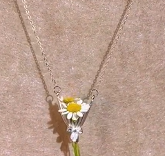 Creative Flower Vase Necklace: A Wearable Piece of Art