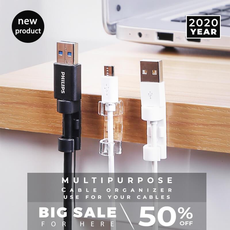 ⏳Limited-time offer⏰🔌 Cable holder – neat and tangle-free