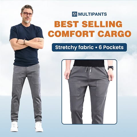 🔥Last Day Sale 45% OFF🥰MultiPants – High Stretch Multi-pocket Durable Cargo Pants