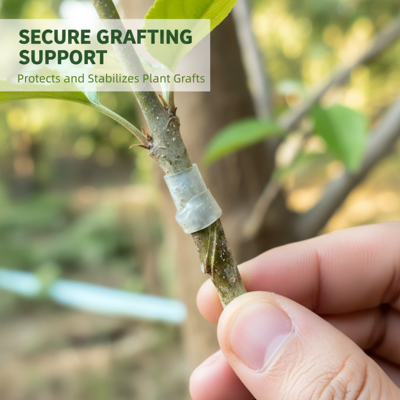 50pcs Silicone Grafting Sleeves for Fruit Trees